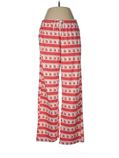 Pre-owned Assorted Brands Casual Pants In Red