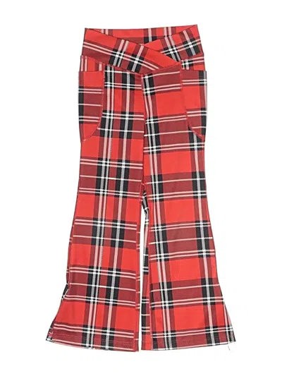 Pre-owned Assorted Brands Kids' Casual Pants In Red