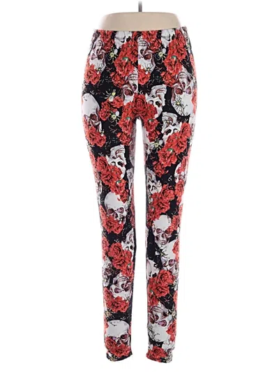 Pre-owned Assorted Brands Casual Pants In Red