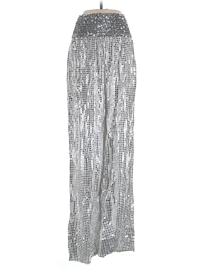 Pre-owned Assorted Brands Casual Pants In Silver