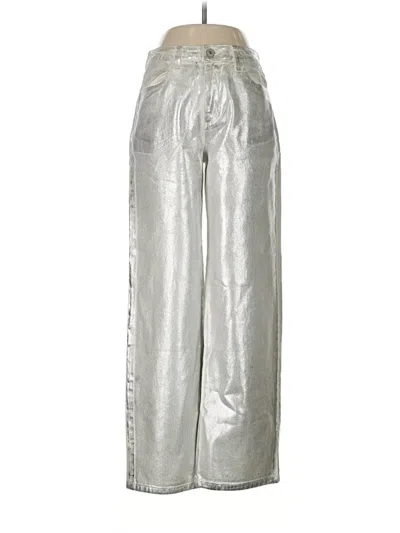 Pre-owned Assorted Brands Casual Pants In Silver