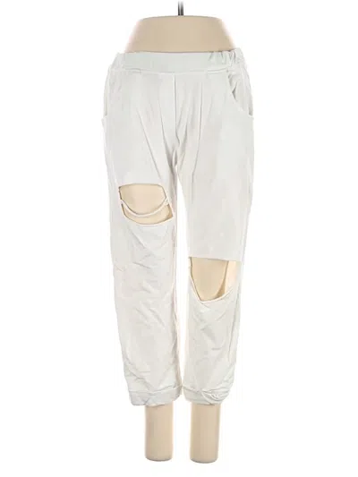 Pre-owned Assorted Brands Casual Pants In Silver