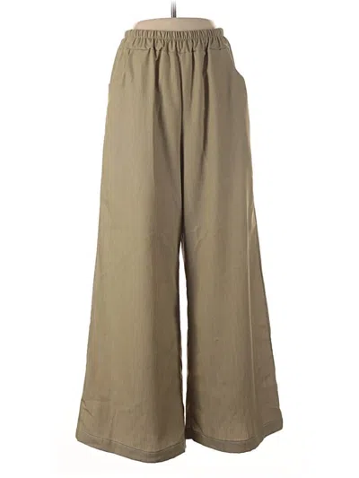 Pre-owned Assorted Brands Casual Pants In Tan