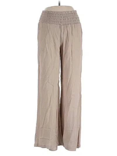 Pre-owned Assorted Brands Casual Pants In Tan