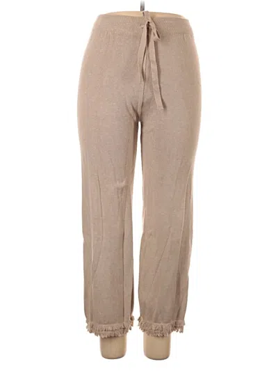 Pre-owned Assorted Brands Casual Pants In Tan