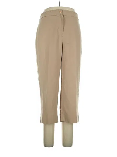 Pre-owned Assorted Brands Casual Pants In Tan