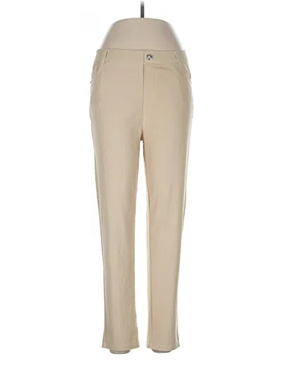 Pre-owned Assorted Brands Casual Pants In Tan