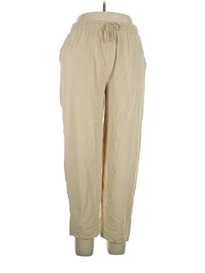 Pre-owned Assorted Brands Casual Pants In Tan