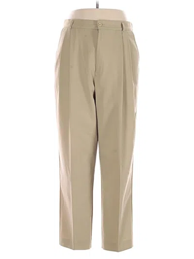 Pre-owned Assorted Brands Casual Pants In Tan