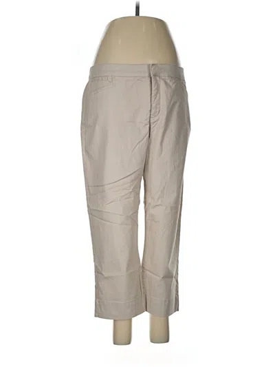 Pre-owned Assorted Brands Casual Pants In Tan
