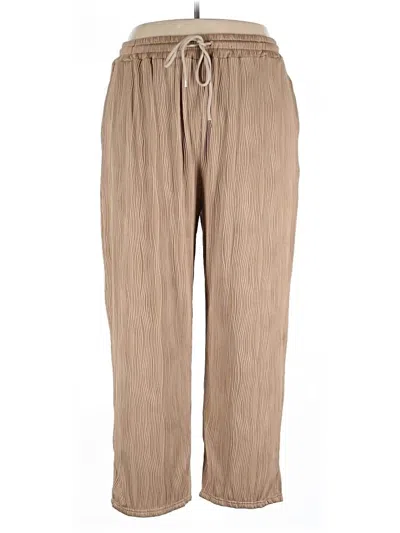 Pre-owned Assorted Brands Casual Pants In Tan