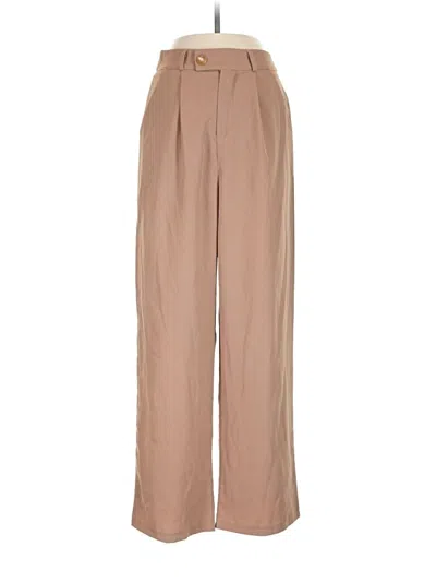 Pre-owned Assorted Brands Casual Pants In Tan