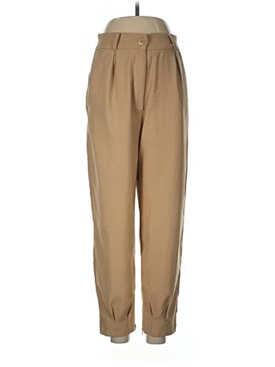 Pre-owned Assorted Brands Casual Pants In Tan