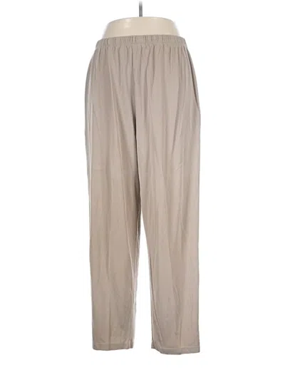 Pre-owned Assorted Brands Casual Pants In Tan