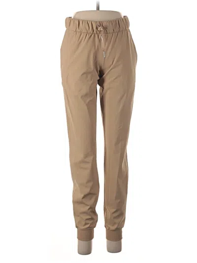 Pre-owned Assorted Brands Casual Pants In Tan
