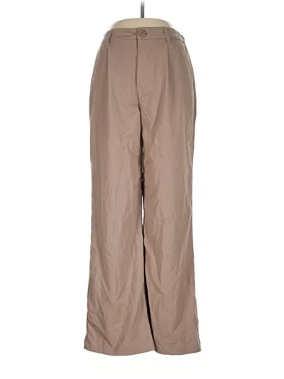 Pre-owned Assorted Brands Casual Pants In Tan