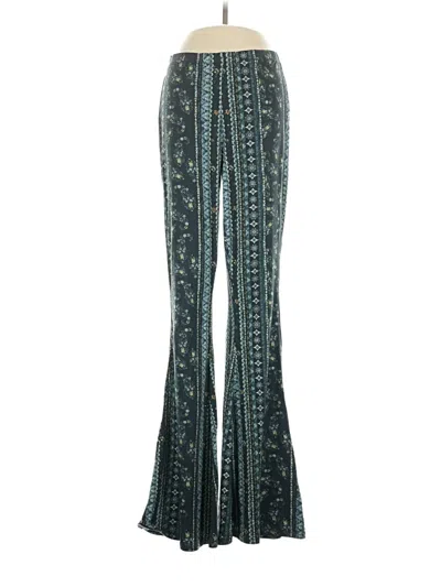 Pre-owned Assorted Brands Casual Pants In Teal