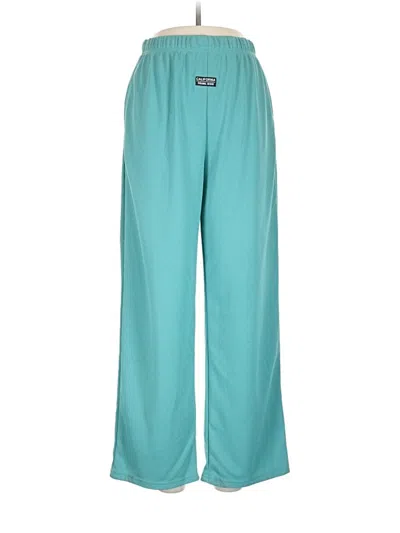 Pre-owned Assorted Brands Casual Pants In Teal