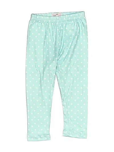Pre-owned Assorted Brands Kids' Casual Pants In Teal