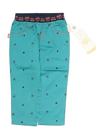Assorted Brands Kids' Casual Pants In Teal