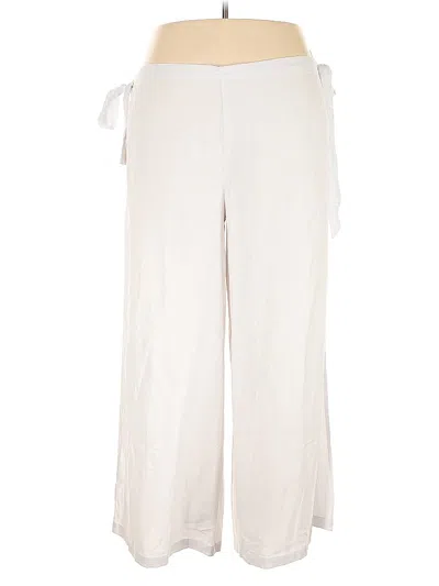 Pre-owned Assorted Brands Casual Pants In White