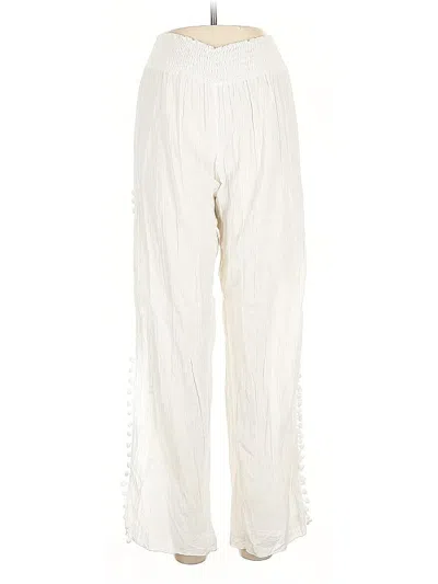 Pre-owned Assorted Brands Casual Pants In White