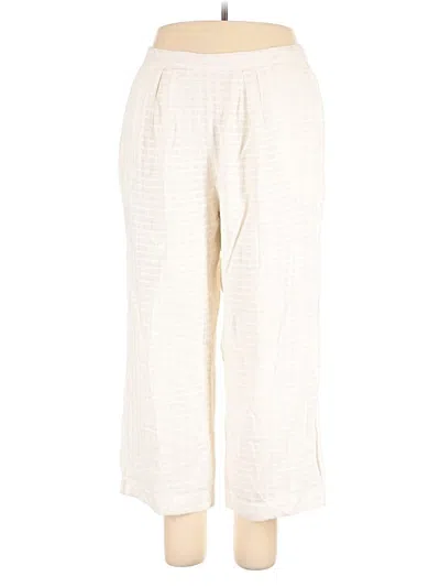Pre-owned Assorted Brands Casual Pants In White