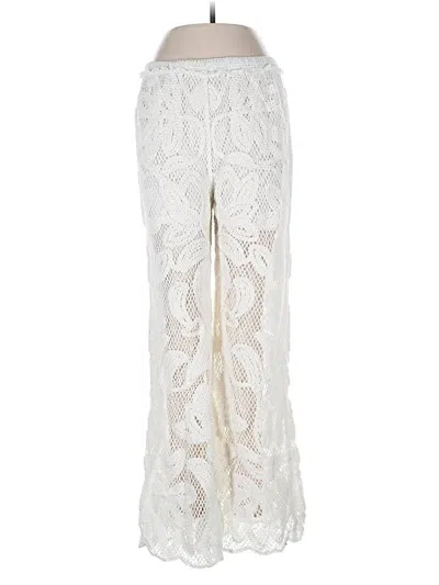 Pre-owned Assorted Brands Casual Pants In White