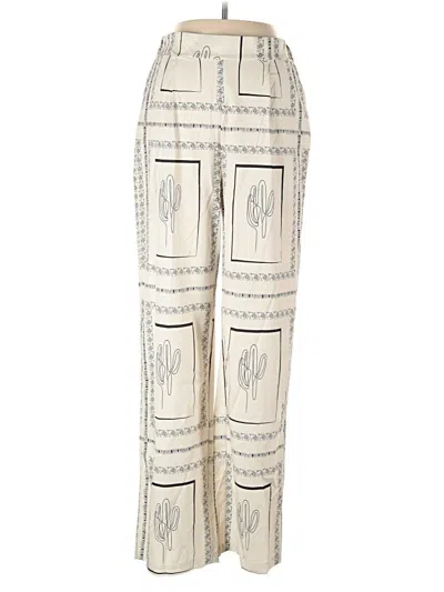 Pre-owned Assorted Brands Casual Pants In White