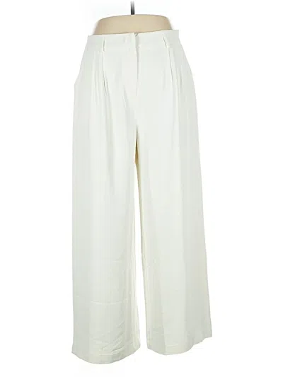 Pre-owned Assorted Brands Casual Pants In White