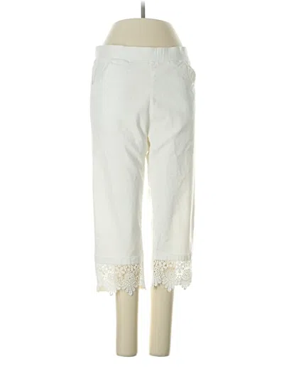 Pre-owned Assorted Brands Casual Pants In White