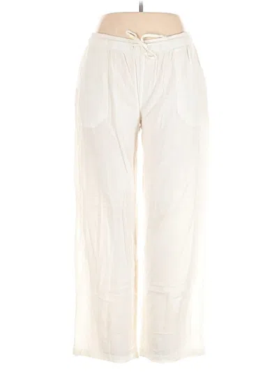 Pre-owned Assorted Brands Casual Pants In White
