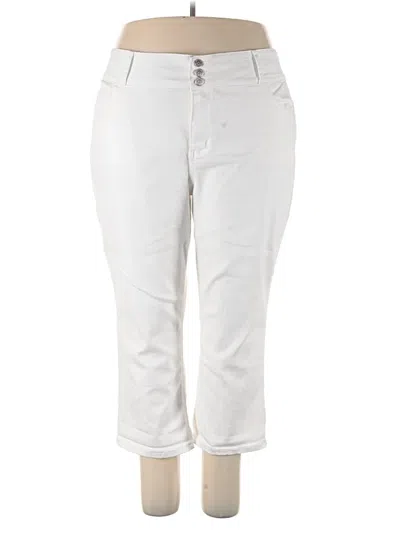 Pre-owned Assorted Brands Casual Pants In White
