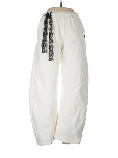 Pre-owned Assorted Brands Casual Pants In White