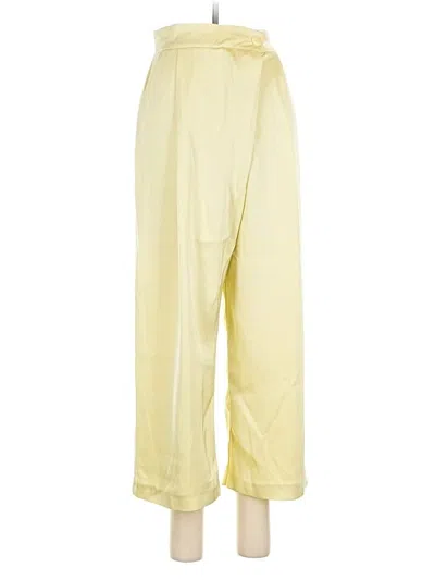 Pre-owned Assorted Brands Casual Pants In Yellow