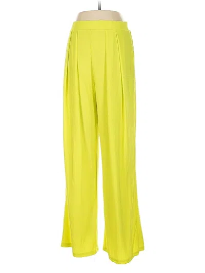 Pre-owned Assorted Brands Casual Pants In Yellow