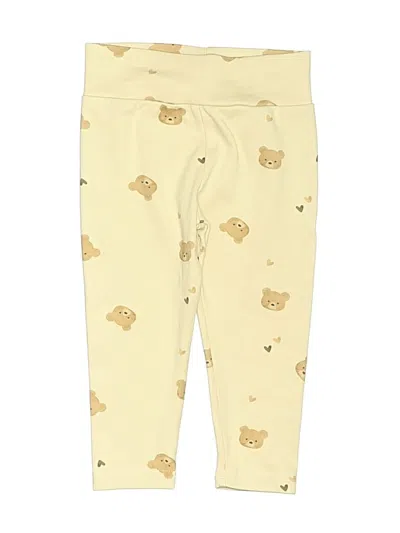 Pre-owned Assorted Brands Babies' Casual Pants In Yellow