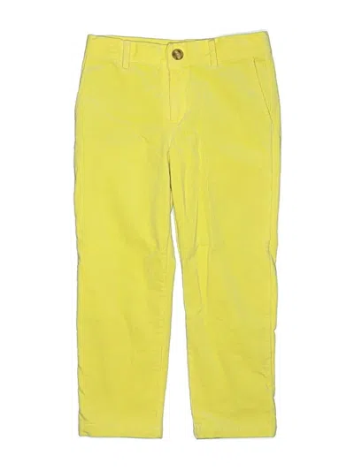 Pre-owned Assorted Brands Kids' Casual Pants In Yellow