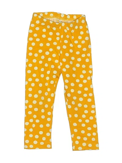 Pre-owned Assorted Brands Kids' Casual Pants In Yellow