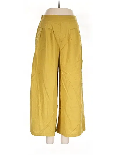 Pre-owned Assorted Brands Casual Pants In Yellow