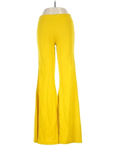 Pre-owned Assorted Brands Casual Pants In Yellow