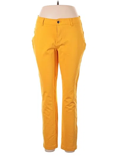 Pre-owned Assorted Brands Casual Pants In Yellow