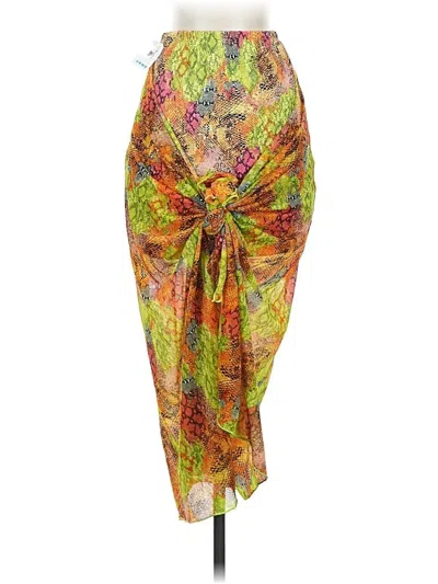 Assorted Brands Casual Skirt In Animal Print