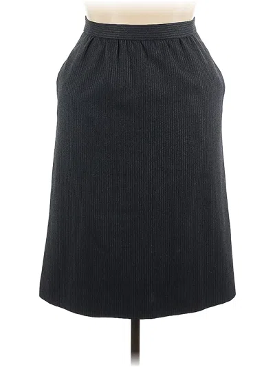 Pre-owned Assorted Brands Casual Skirt In Black