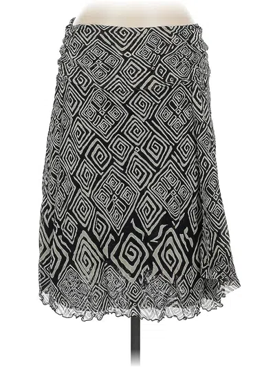 Pre-owned Assorted Brands Casual Skirt In Black