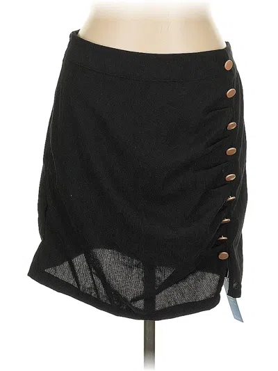 Assorted Brands Casual Skirt In Black