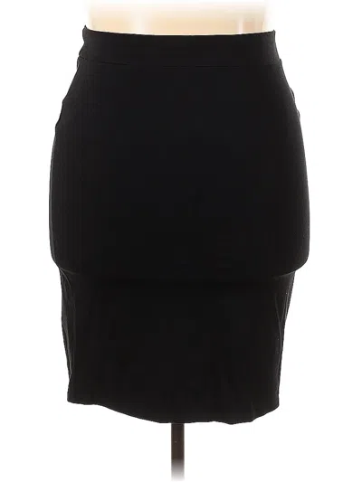 Pre-owned Assorted Brands Casual Skirt In Black