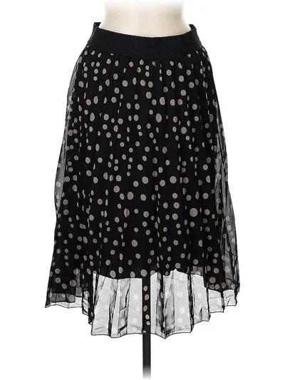 Pre-owned Assorted Brands Casual Skirt In Black