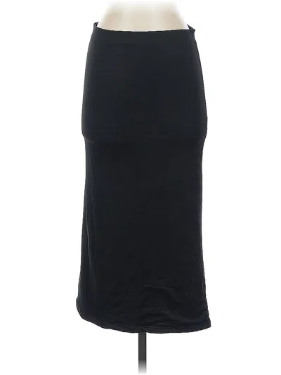Pre-owned Assorted Brands Casual Skirt In Black
