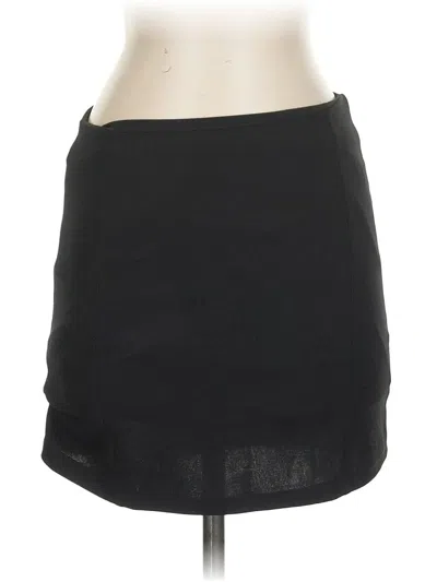Pre-owned Assorted Brands Casual Skirt In Black